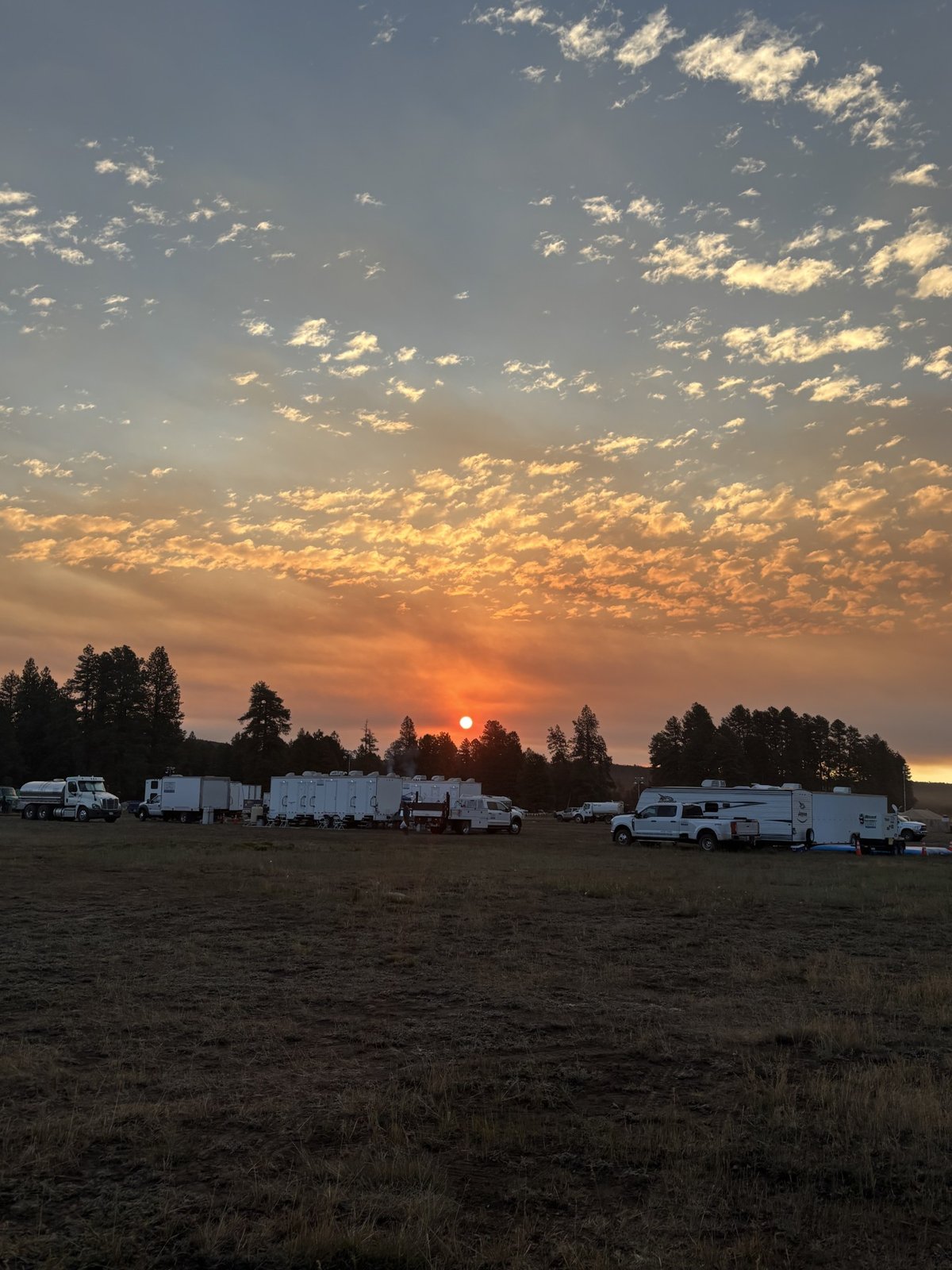 Sunrise Over Firecamp