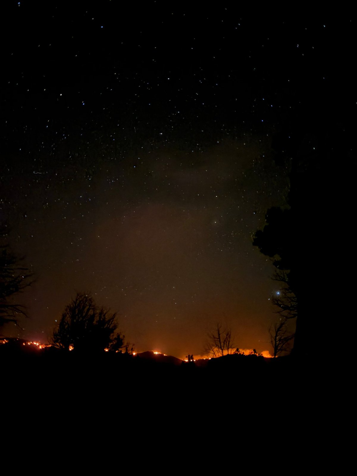 Seven Cabins Fire- Night Operations - May 18, 2026
