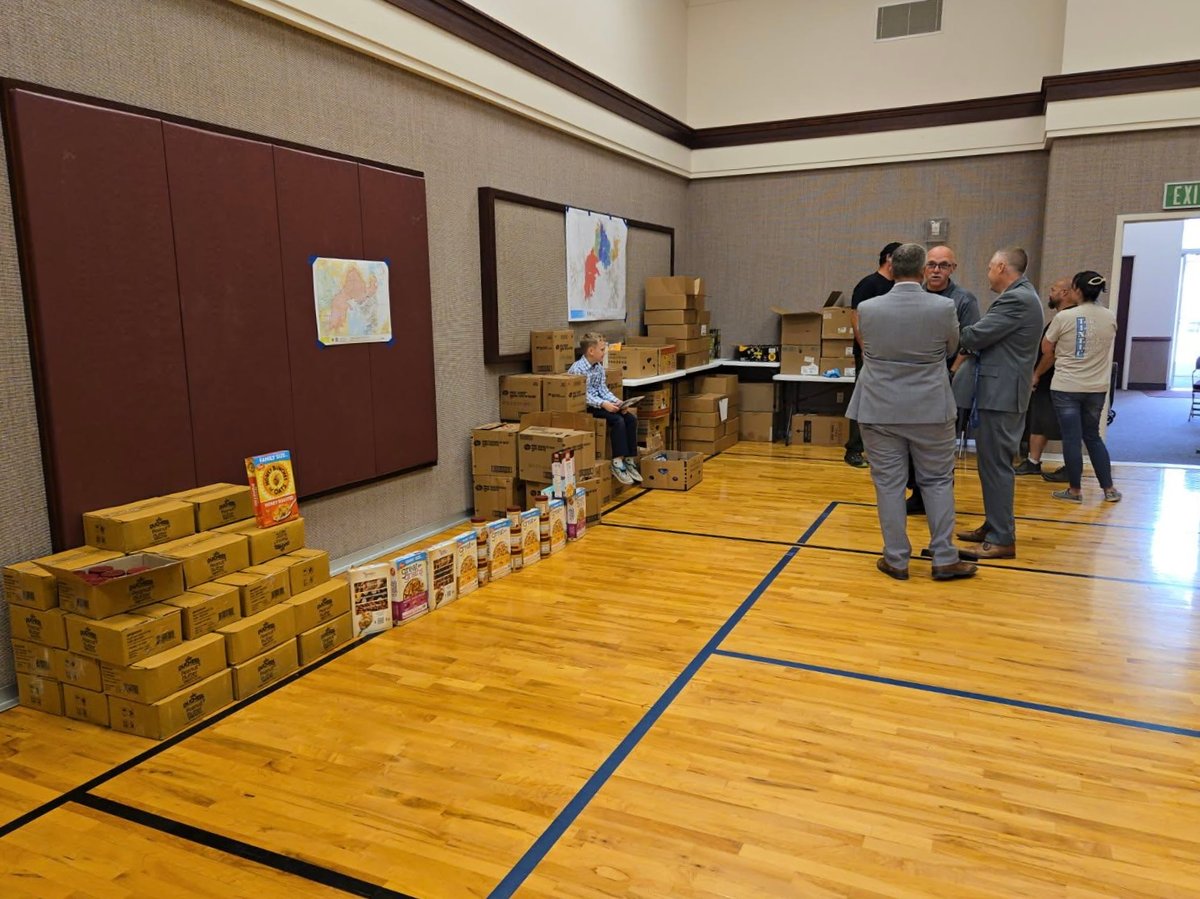 Utah Food Bank donations for those affected by Iron and Cherry fires