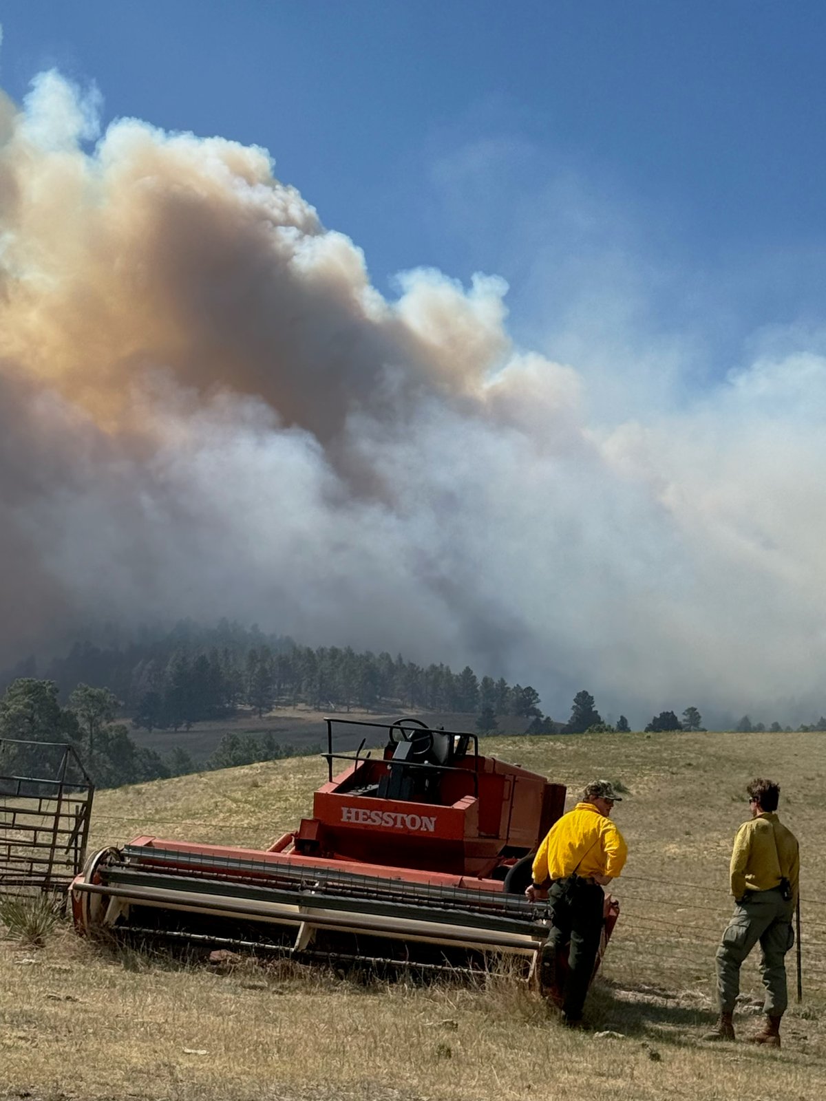 Smoke Plume - South Fork Fire