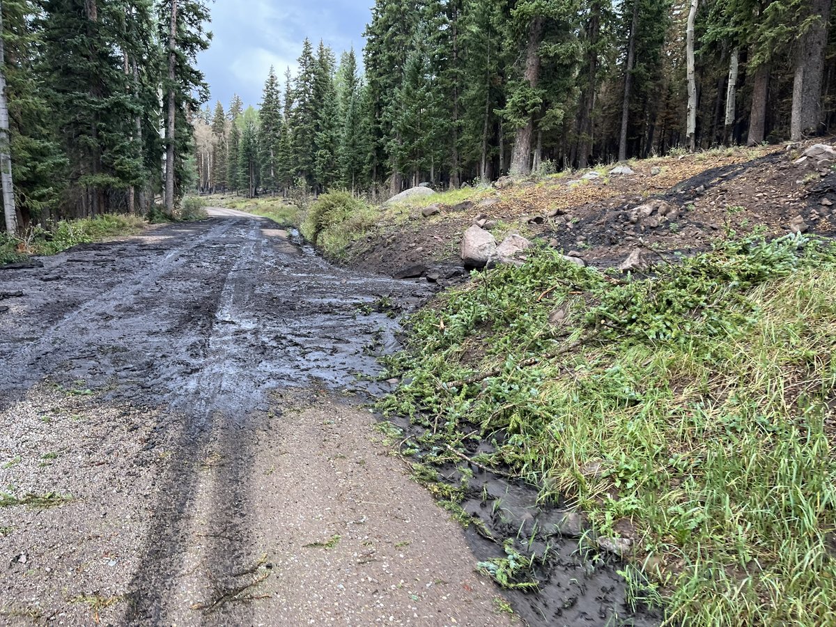 Hwy 153 Big Flat Debris Flow 7.13.26