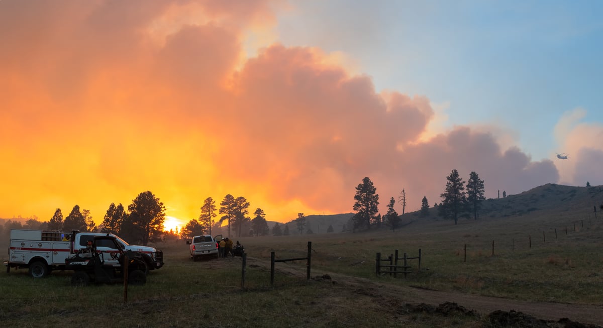 South Fork Fire - WYO Hot Shots