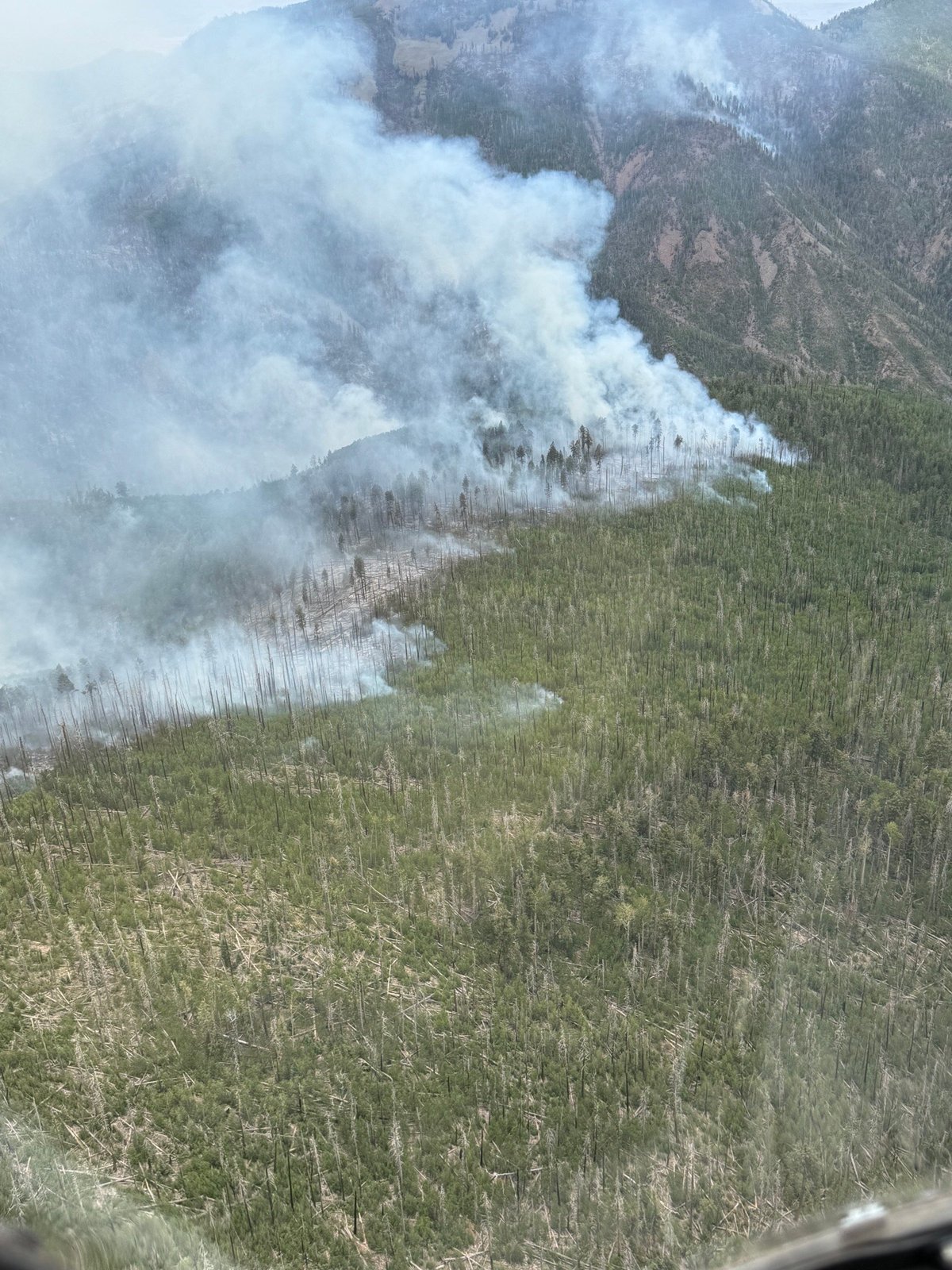 Sacaton Fire Aerial Shot 07-05-2026