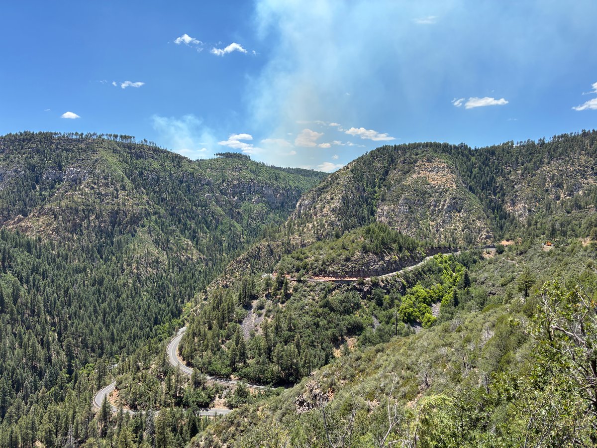 Smoke Over Highway 89A