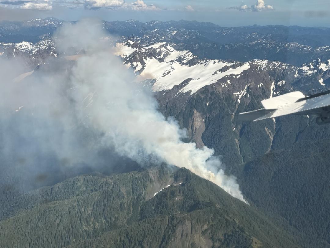 Mt Tom Creek Fire 6-24-2026