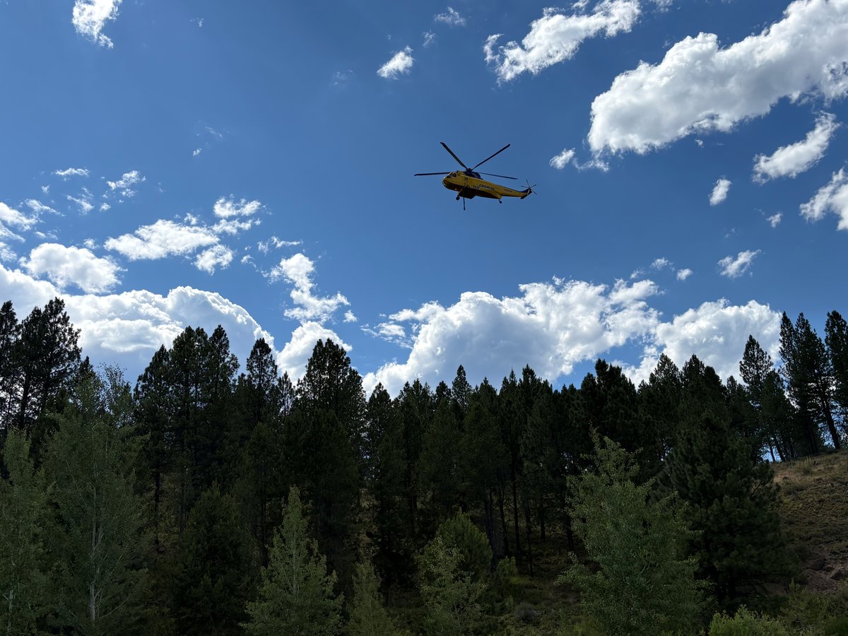 Heavy Helicopter in Flight