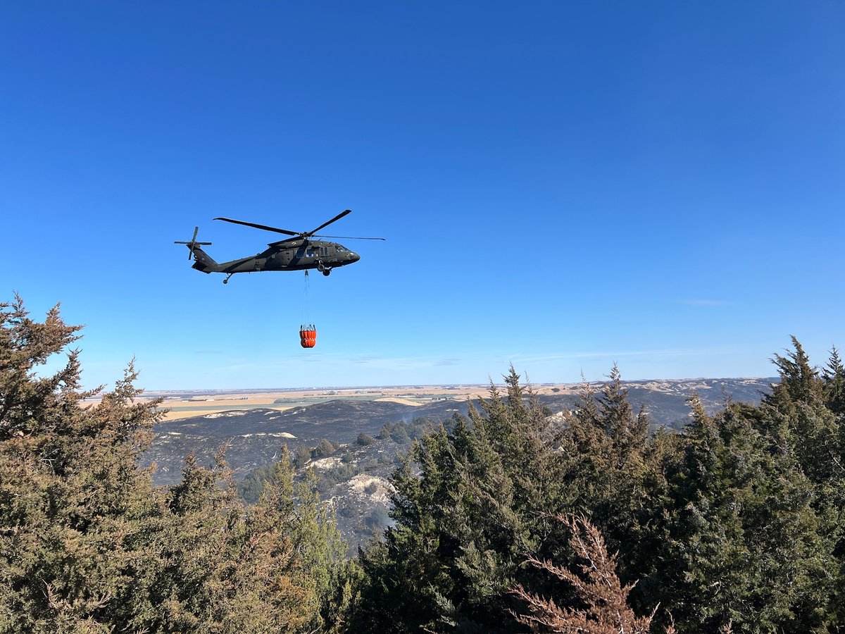 National Guard Helicopters Were Used to Deliver Water D...