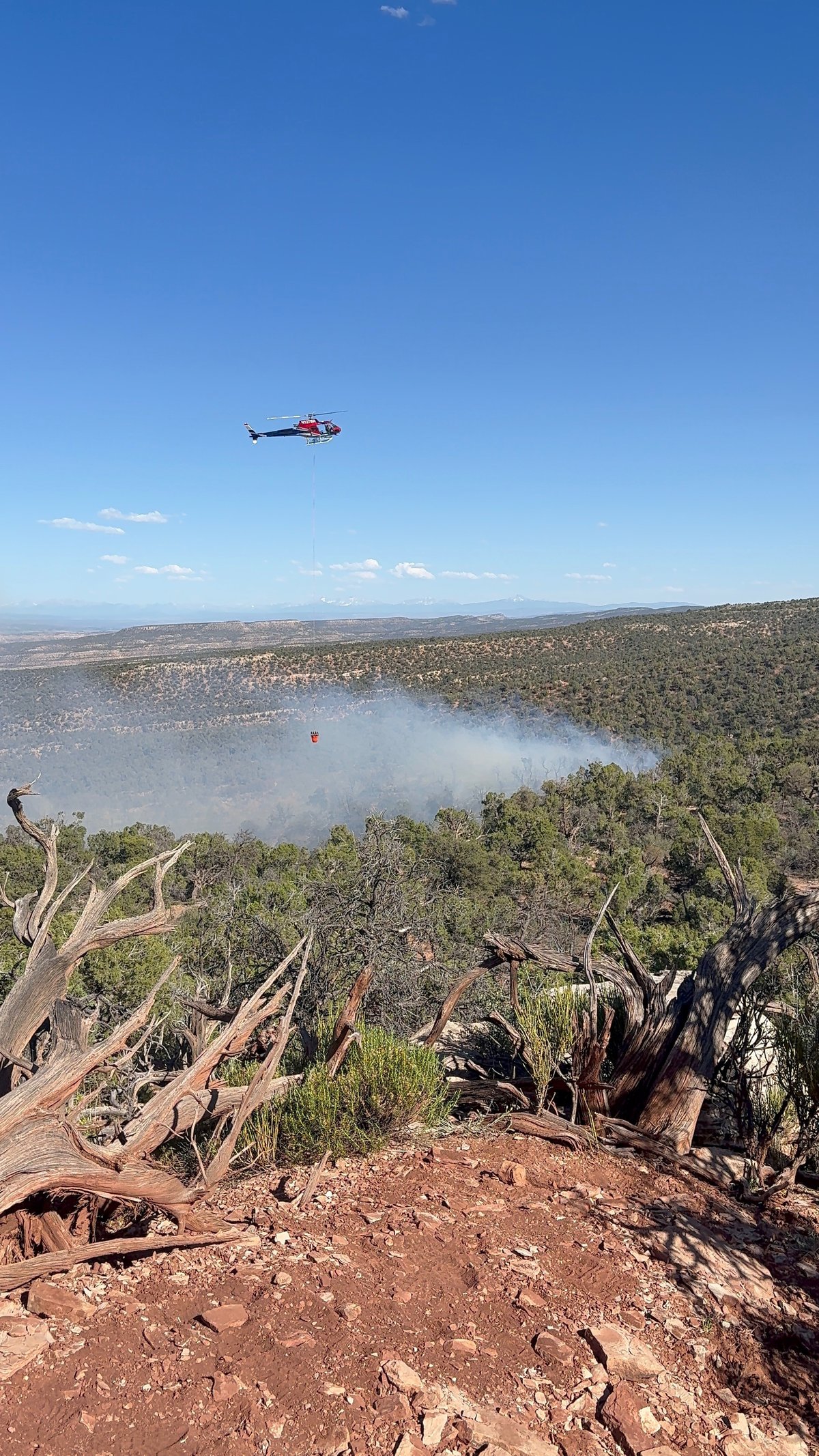 June 9th Beehive Fire Photo