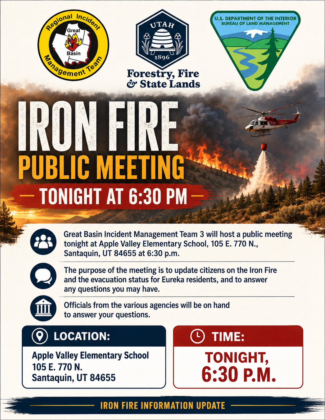 Flyer for Public Meeting