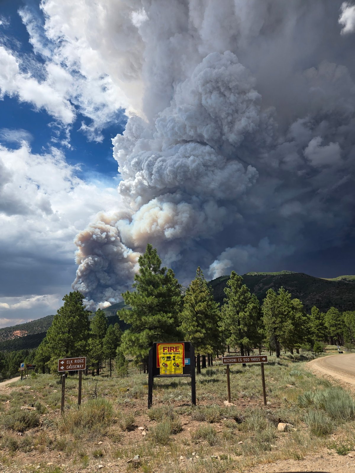 Fire activity on 7/6