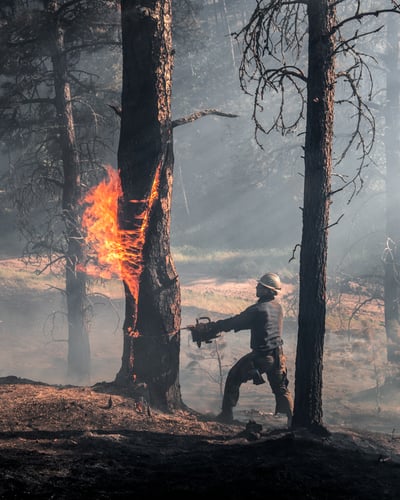 South Fork Fire - WYO Hot Shots