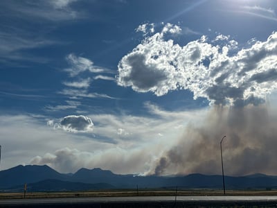 Anthony Fire and Salmon Fire Smoke 07-11-2026