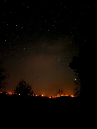 Seven Cabins Fire- Night Operations - May 18, 2026