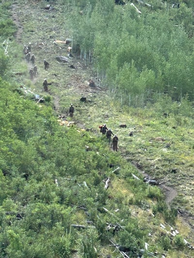 Hand Crew on the Sacaton Fire 07-06-2026
