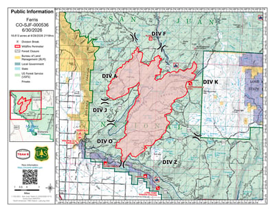Ferris Fire Map 06_30_2026