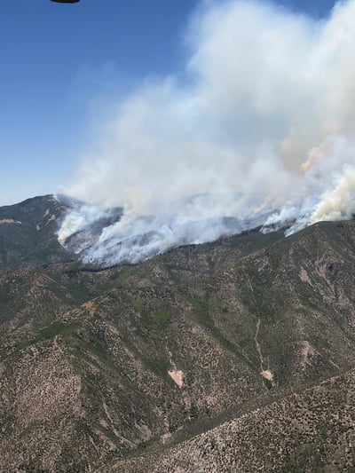 Sacaton FIre Aerial View (07-02-2026)
