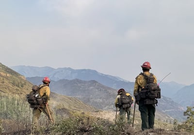 Monitoring Gold Mountain Fire