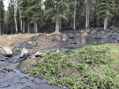 Hwy 153 Big Flat Debris Flow 7.13.26