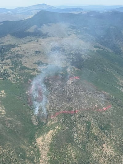 Aerial Photo of Rio Fire