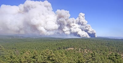 Fire Behavior Afternoon of June 27, 2026