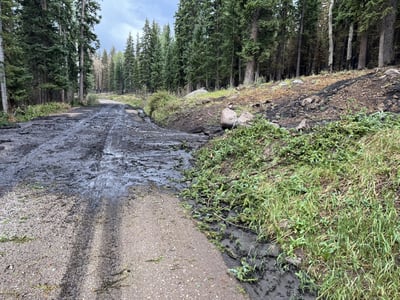 Hwy 153 Big Flat Debris Flow 7.13.26