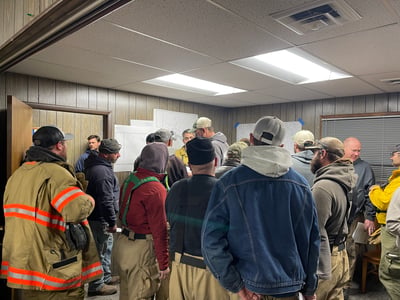 Standing Room Only at Morning Briefing, Sunday, March 15