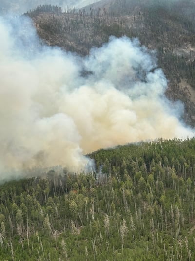 Sacaton Fire aerial view 3 07-05-2026