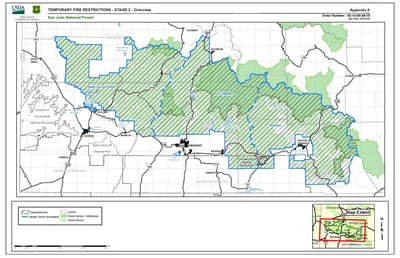 San Juan National Forest Fire Restrictions 07_01_2026