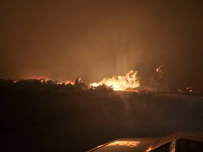 Rock Canyon Fire Night Operations 6-17-26