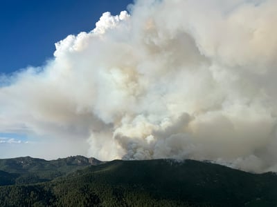 Aspen Acres Smoke Plume