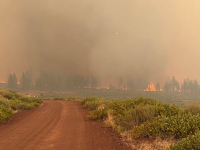 Akawa Butte Fire 7-20-2026