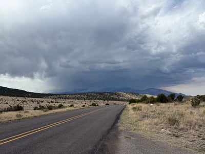 Thundercloud over the Seven Cabins Fire