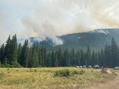 Strategic Burning Operations on the Anthony Fire