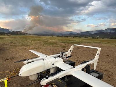 Unmanned aircraft systems (UAS) operations on the fire July 16, 2026
