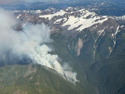 Mt Tom Creek Fire 6-24-2026