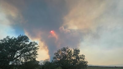 Smoke over Iron Fire