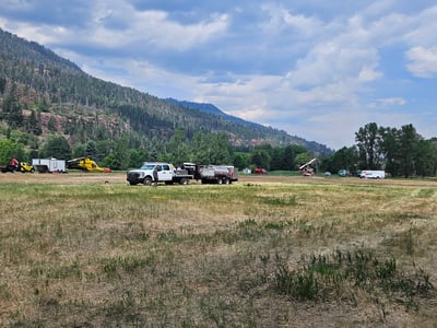 Gold Mt Fire Marr Helibase July 12, 2026