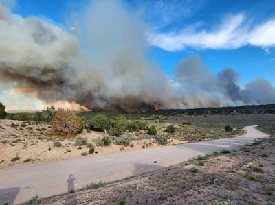 Dry Canyon Fire start June 26, 2026